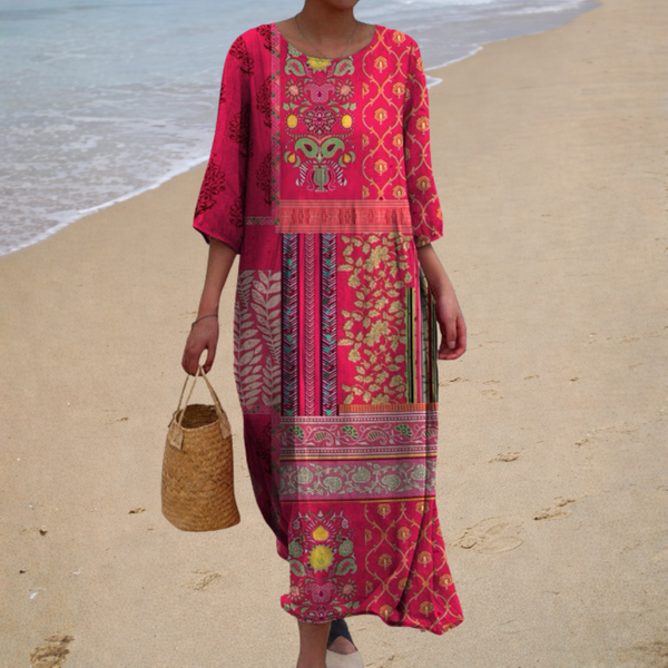 Flowy Sleeveless Maxi Dress
