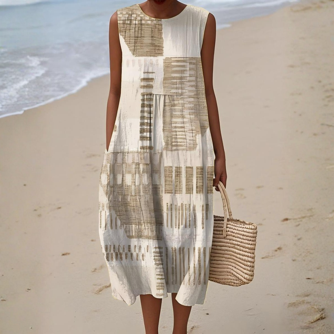 Helena | Abstract Summer Dress