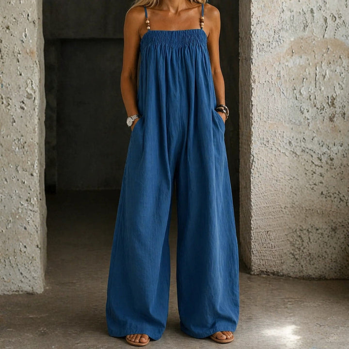 Madison – Denim Wide-Leg Jumpsuit