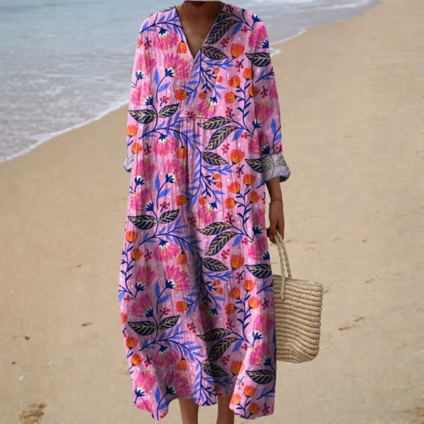 Effortless Printed Summer Dress