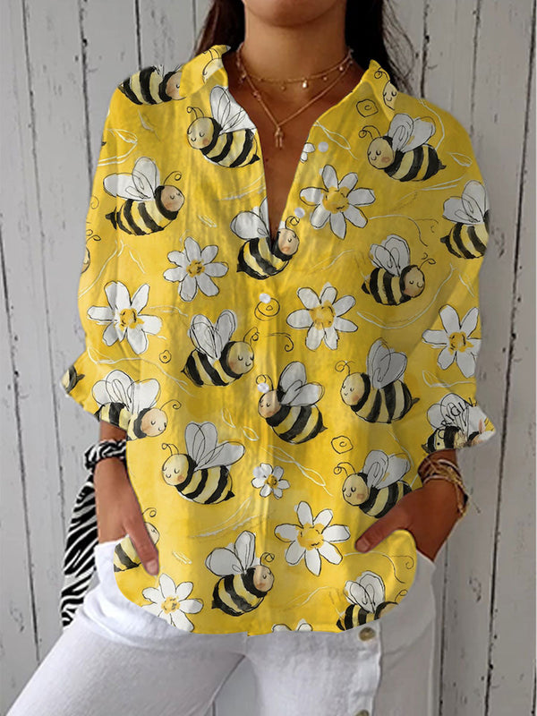Jude - Bee Blossom Blouse