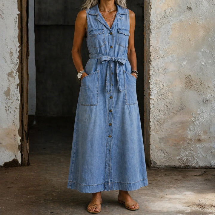 Susan – Classic Denim Dress