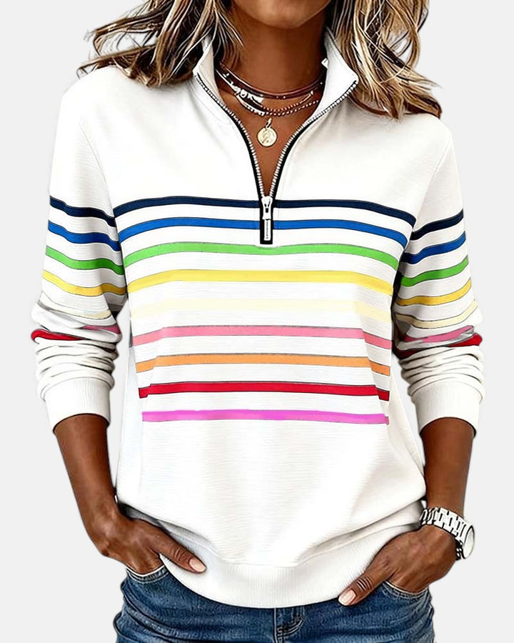Wren | Classic Cotton Zip Sweatshirt for Everyday Comfort