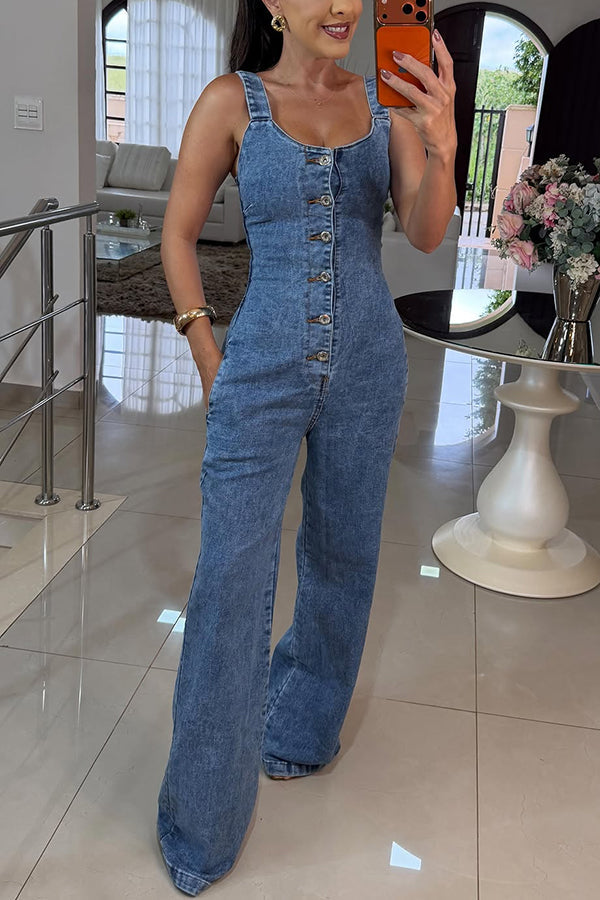 Heidi – Denim Jumpsuit